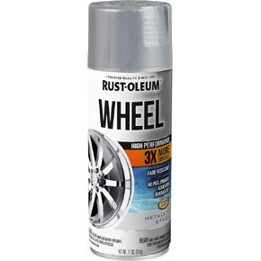 Rust-Oleum 368076 High Performance Wheel Spray Paint, 11 oz, Gloss Black in Saudi Arabia
