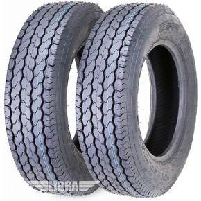 2 Premium Trailer Tires Heavy Duty ST175/80D13 8PR Load Range D - 11071...