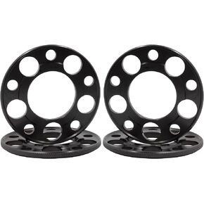 Wheel Accessories Parts 4 Pcs Hub Centric Billet Wheel Spacers 5mm Thickness 5 on 112mm Bolt Pattern (PCD) 66.56mm Vehicle & Wheel Hub Fits Mercedes & BMW in Kuwait