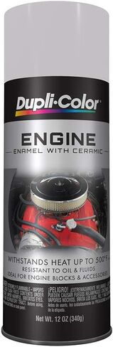 Dupli-Color DE1615 Engine Enamel Spray Paint with Ceramic - Aluminum - 12 oz Aerosol Can in Saudi Arabia