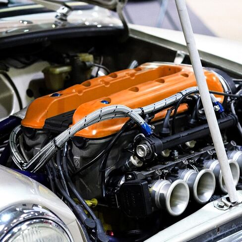 ERA Paints Red Engine Paint With Omni-Curing Catalyst Technology - 2K Aerosol Glossy Finish With High Temp Resistance And Extreme Durability Against Color Fade And Chemicals Like Brake Fluid in Saudi Arabia