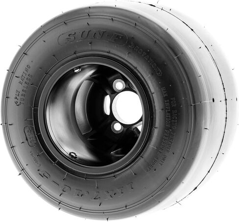 إطار SunF 11x7.10-5 Go Kart مقاس 11x7.10x5 Race 4 PR K001 - زوج من قطعتين in Kuwait