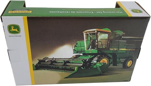 John Deere 1/64 Scale 5 pc Harvesting Set 4555 Tractor, 7720 Combine w/2 Heads, 500 Grain Cart in Saudi Arabia