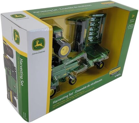 John Deere 1/64 Scale 5 pc Harvesting Set 4555 Tractor, 7720 Combine w/2 Heads, 500 Grain Cart in Saudi Arabia