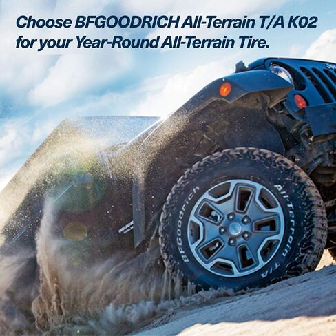 BFGoodrich All Terrain T/A KO2 Radial Car Tire for Light Trucks, SUVs, and Crossovers, LT215/75R15/C 100/97S in Saudi Arabia