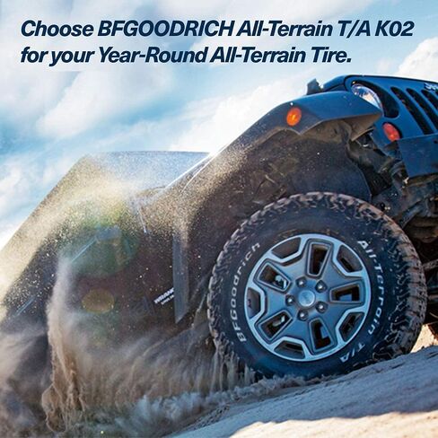 BFGoodrich All Terrain T/A KO2 Radial Car Tire for Light Trucks, SUVs, and Crossovers, LT215/75R15/C 100/97S in Saudi Arabia