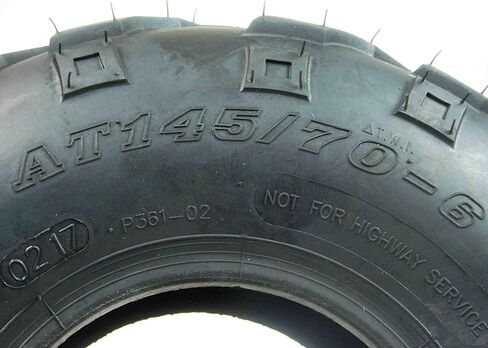 إطار MASSFX Go-Kart ATV - 145/70-6 - تصنيف 4 طبقات - عمق مداس 6 مم - 145x70x6 in Kuwait