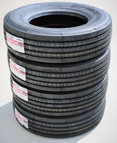 مجموعة من 4 (أربعة) إطارات كوبارتنر CP962 التجارية لجميع المواسم - 215/75R17.5 215/75/17.5 215/75-17.5 127/124M نطاق التحميل H LRH 16-Ply BSW جدار جانبي أسود in Kuwait