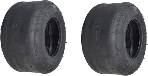 AlveyTech 10x4.50-5 Tubeless Slick Tire for Drift Trikes & Go-Karts (Qind) (Set of 2) in Saudi Arabia