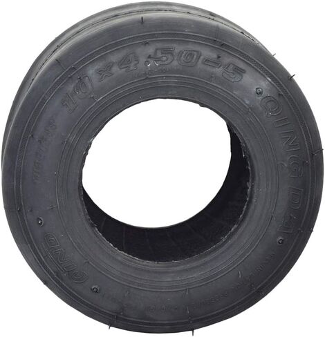 AlveyTech 10x4.50-5 Tubeless Slick Tire for Drift Trikes & Go-Karts (Qind) in Saudi Arabia