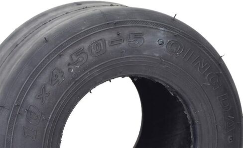AlveyTech 10x4.50-5 Tubeless Slick Tire for Drift Trikes & Go-Karts (Qind) in Saudi Arabia