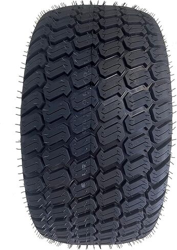 2-Sets HORSESHOE 10" Black Alloy Steel Wheels on 20" Turf Golf Cart Tires 20X8-10 Assemblies equal as 20.5x8x10 205/65-10 20.5X8.0-10 in Kuwait