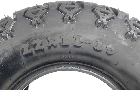 مجموعة إطارات عربة الجولف MASSFX - أربعة مقاس 22x11-10 - تصنيف 4 طبقات - عمق مداس 12 مم - 22x11x10 (أربع عبوات) in Kuwait