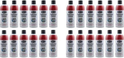 SQ Carburetor Cleaner, 12 pack, 12.5 Oz per bottle in Saudi Arabia