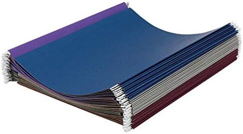 مجلدات ملفات معلقة من أمازون بيسكس، مقاس Letter، رمادي، 25 حزمة in Kuwait