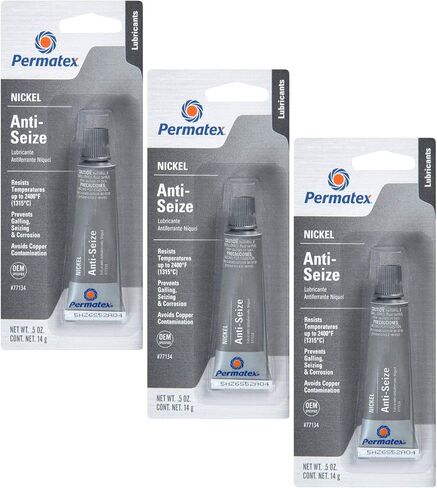 Permatex 77134 Nickel Anti-Seize Lubricant, 0.5 oz Tube -3 Pack in Saudi Arabia
