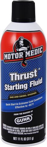 Niteo Products Motor Medic M3815-12PK Thrust Starting Fluid for Gas & Diesel Engines - 11 oz., (Case of 12) in Saudi Arabia