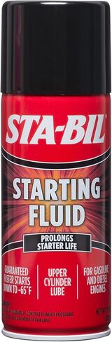 سائل البدء STA-BIL - يطيل عمر المبتدئين - تشحيم الأسطوانة العلوية - لمحركات البنزين والديزل - مضمون يبدأ بشكل أسرع حتى -65 درجة فهرنهايت (22004)، 11 أونصة سائلة (عبوة من 6 قطع) - قد تختلف التعبئة والتغليف in Saudi Arabia