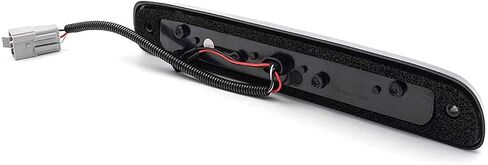 استبدال ضوء الفرامل الثالث LED لـ 1999-2016 Ford F250 F350 Super Duty 95-03 Ranger Red LED Strobe Rear 3rd مركز الفرامل مصباح إيقاف التثبيت العالي + مجموعة إضاءة البضائع البيضاء عدسة اليورو المدخنة in Saudi Arabia