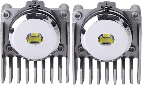 Vorally 2PCS النهار الجري DRL LED وحدة الإضاءة وحدة الصمام الثنائي متوافق مع XTS 2013 2014 2015 2016 2017 لـ ATS/XTS-V/L/S استبدال JFLCLG1 22791374 النهار تشغيل مصباح ديود DRL وحدة المصباح in Saudi Arabia