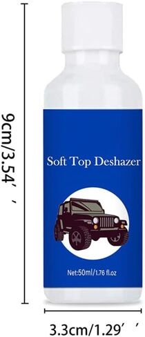 50 مل العناية العلوية للسيارة القابلة للتحويل، MoreChioce Soft Top Deshazer القابل للتحويل عامل الحماية العلوي السائل القابل للتحويل in Kuwait