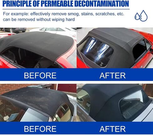 50 مل العناية العلوية للسيارة القابلة للتحويل، MoreChioce Soft Top Deshazer القابل للتحويل عامل الحماية العلوي السائل القابل للتحويل in Kuwait