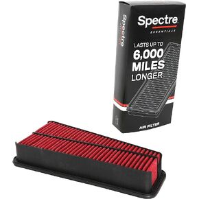 فلتر هواء المحرك Spectre Essentials من K&N: ممتاز، عمر أطول بنسبة 50%: يناسب Select 2003-2015 TOYOTA (Tacoma، Tundra، 4Runner، FJ Cruiser)، SPA-2281 in Kuwait