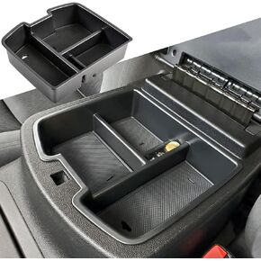 TACORBO Center Console Organizer Tray for 2007-2014 GMC Sierra 2500 3500 Accessories Yukon XL Silverado 2500 3500 Suburban 1500 Tahoe / 07-13 GMC Sierra 1500 Chevy Silverado Suburban 2500 Avalanche