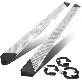 DNA MOTORING STEPB-GBP-012 3 Inches Powder Coated Side Step Nerf Bar Running Boards Compatible with 2005-2022 Tacoma Access (Extended) Cab