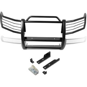 DNA Motoring GRILL-G-026-BK واقي شبكة مصد أمامي أسود متوافق مع شاحنات 99-07 F250 F350 F450 F550 فائقة التحمل in Saudi Arabia