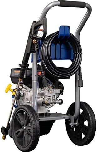 غسالة ضغط غاز وستنجهاوس WPX3400، 3400 رطل لكل بوصة مربعة و2.6 ماكس جالون في الدقيقة، خزان صابون على متن الطائرة، مسدس رش وعصا، مجموعة 5 فوهات، متوافقة مع CARB، للسيارات/الأسوار/الممرات/المنازل/الباحات/الأثاث in Kuwait