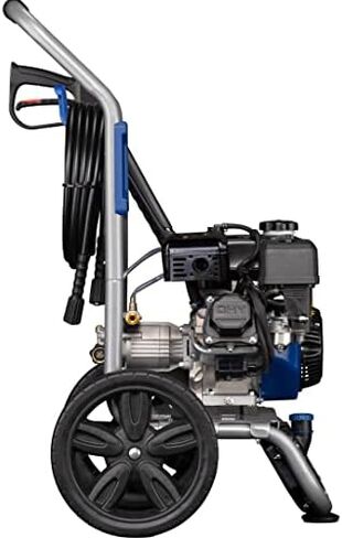 غسالة ضغط غاز وستنجهاوس WPX3400، 3400 رطل لكل بوصة مربعة و2.6 ماكس جالون في الدقيقة، خزان صابون على متن الطائرة، مسدس رش وعصا، مجموعة 5 فوهات، متوافقة مع CARB، للسيارات/الأسوار/الممرات/المنازل/الباحات/الأثاث in Kuwait