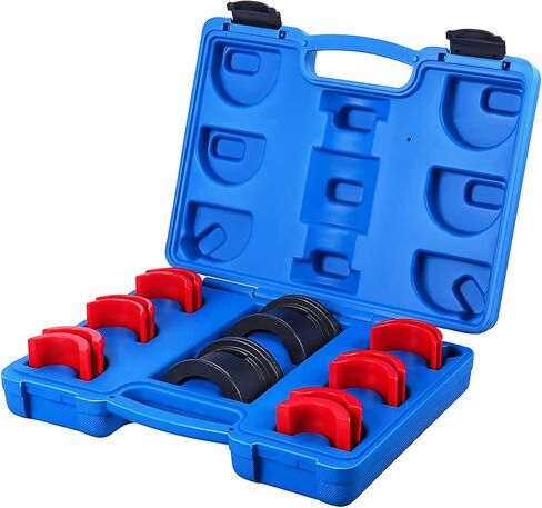 Endxedo Universal Motorcycle Bike Fork Seal Driver Tool Kit 35-36mm 40-41mm 42-43mm 45-46mm 47-48mm 49-50mm 14PCS Remove Installation Tool Set in Saudi Arabia