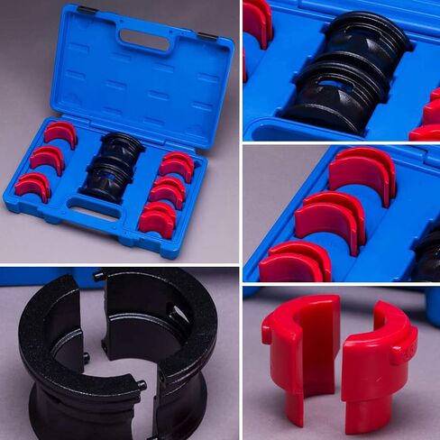 Endxedo Universal Motorcycle Bike Fork Seal Driver Tool Kit 35-36mm 40-41mm 42-43mm 45-46mm 47-48mm 49-50mm 14PCS Remove Installation Tool Set in Saudi Arabia