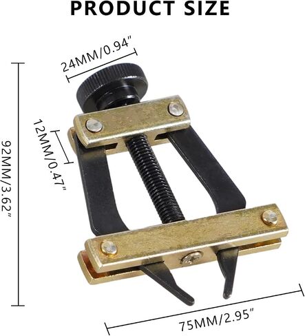 Donpida Roller Chain Breaker Holder Puller Cutter Tool Repair Removal Disassembly Kit for Motorcycle Bicycle Go Kart ATV Chains Replacement #25-60 in Saudi Arabia