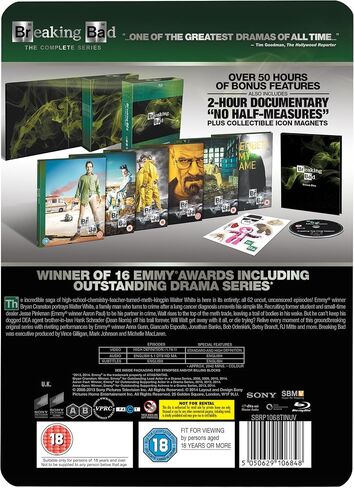Breaking Bad - Complete Series Collector's Edition Tin (Exclusive to Amazon.co.uk) [Blu-ray] in Saudi Arabia