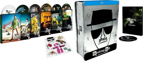Breaking Bad - Complete Series Collector's Edition Tin (Exclusive to Amazon.co.uk) [Blu-ray] in Saudi Arabia