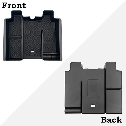 Compatible with Chevy Silverado 1500 Accessories/GMC Sierra 1500 2019-2022 Center Console Organizer Tray Fits for 2020-2023 Silverado/Sierra 2500 HD/3500 HD -Full Console Only (Upper Organizer) in Saudi Arabia