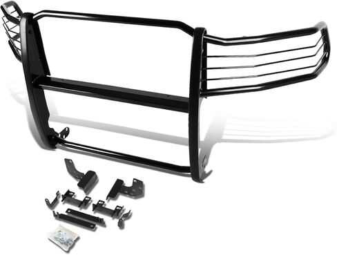 Compatible with Dodge Ram 1500 Pickup Front Bumper Protector Brush Grille Guard (Chrome) in Kuwait
