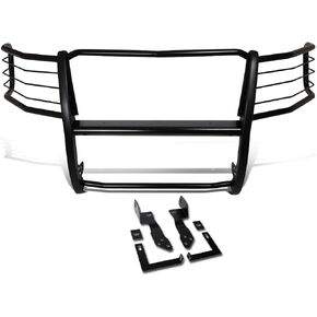 DNA Motoring GRILL-G-084-BK فرشاة حماية المصد الأمامي المطلية بالمسحوق متوافقة مع 15-19 كولورادو in Kuwait