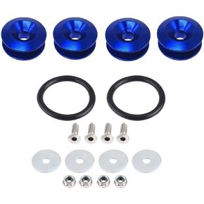 Quick Release Fasteners Universal CNC Billet Bumper Trunk Fender Hatch Lids for Car Bumpers (Black) in Saudi Arabia
