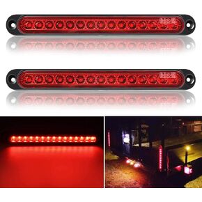 FABOOD F 10 "15 LED ضوء تحديد المقطورة Led عكس النسخ الاحتياطي الذيل ضوء شريط حانات شاحنة الخلفية مصابيح العلامات الجانبية مقاوم للماء