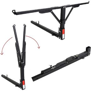 JMTAAT طوي التقاط شاحنة السرير عقبة موسع تمديد الرف الزورق قارب كاياك الخشب ث/العلم سعة 400 رطل in Kuwait