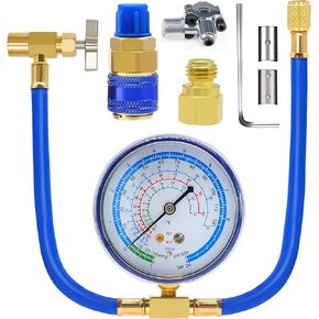 R134a مقياس التيار المتردد 3 طريقة A/C مجموعة قياس متعددة تكييف الهواء شحن متعدد لـ R134A بواسطة أداة Autowanderer