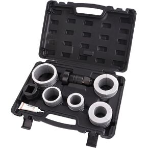 مجموعة أدوات تمديد أنبوب العادم PUWIGO من 1-5/8 إلى 4-1/4 بوصة مع مجموعة من الحلقات المطاطية، مجموعة أدوات توزيع أنابيب كاتم الصوت لأنبوب أنابيب الذيل in Kuwait