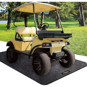 Roykaw Garage Floor Mat and Mechanic Pad, Motorcycle Parking Mat,Protect Floor from Spills, Drips, Splashes and Stains, Oil Absorbent/Cut to Size/Waterproof/Non Slip Design - 9.18 ft. x 4.92 ft. in Saudi Arabia