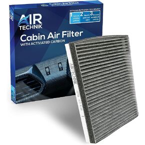 فلتر هواء كابينة إير تكنيك CF10735 مع الكربون النشط | يناسب جينيسيس G80 / G90 17-20 ، GV80 2021 ، هيونداي إكوس 11-16 ، جينيسيس 09-16 ، سانتا في 19-20 / كيا K900 19-20 ، ستينجر 18-222 ، تيليورايد in Kuwait
