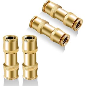 4pcs 5/32 "Tube OD Push to Connect Union Fittings, Air Brake Line Fitting, Air Brake Union 5/32" Tube OD for Trucks Trailers and Industrial in Kuwait