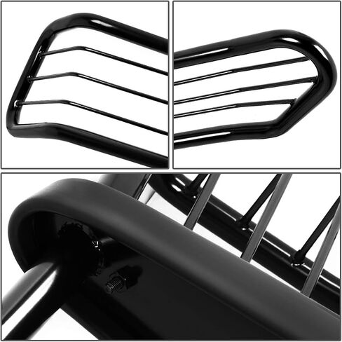 DNA Motoring GRILL-G-065-BK واقي شبكة مصد أمامي أسود متوافق مع 07-14 FJ Cruiser in Kuwait