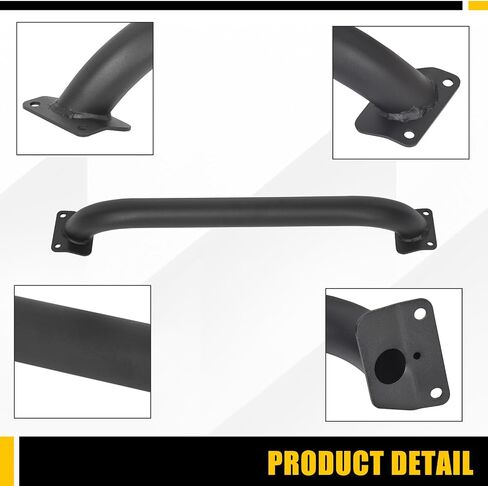 KUAFU Grille Winch Brush Guard Compatible With 2018-2023 Jeep Wrangler JL 2020-2023 Jeep Gladiator JT Replace for 82215351 Brush Guard Front Bumper Grill Grille Guard Protector Brush Push Bar Steel in Saudi Arabia